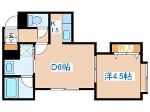 リバティの物件間取画像